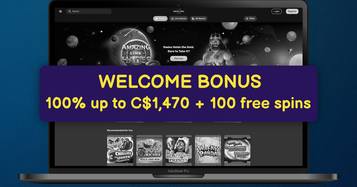 Galactic Wins mobile app screenshot